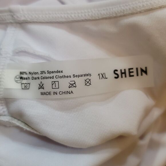 BRAND NEW SHEIN RACERBACK ONE-PIECE SWIMSUIT - Picture 10 of 11